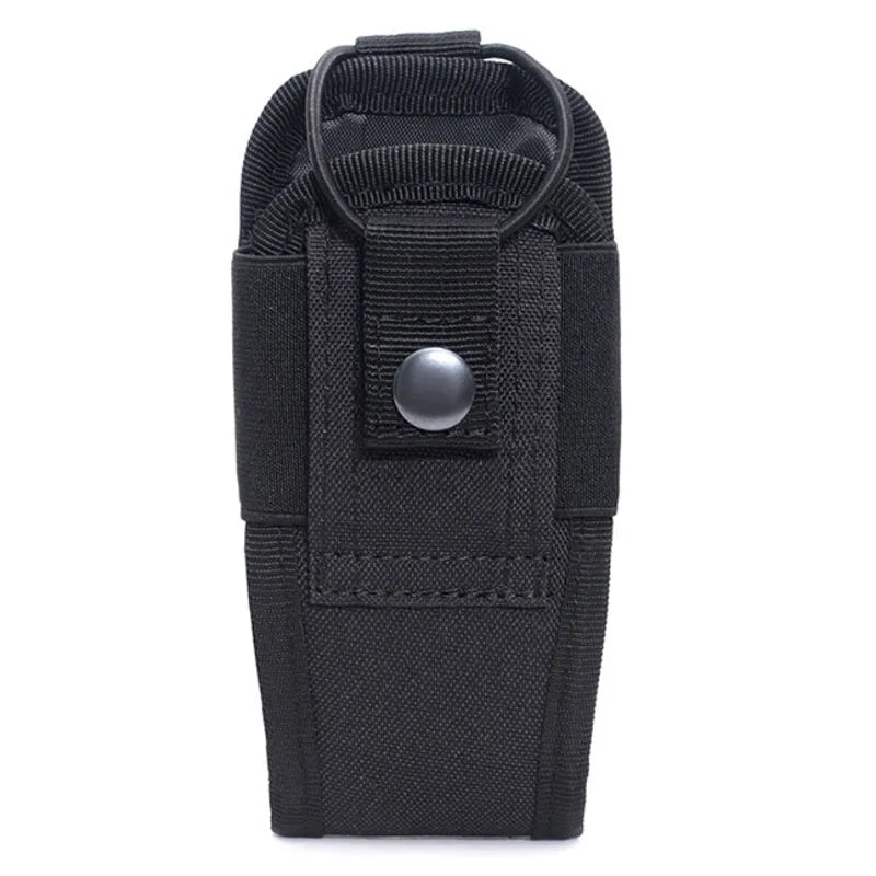 Hoyoo outdoor tactical walkie talkie case MOLLE accessory package multifunctional walkie talkie external protective cover camouf