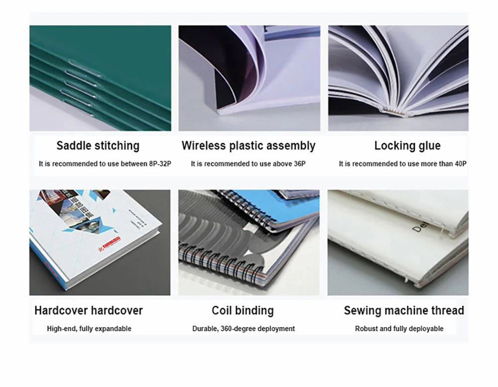 Custom Books Booklet Brochure Printing Magazine Comic Instruction Manual Catalogue For Advertising Company Business Soft Cover