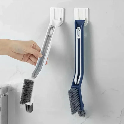 Bathroom Long Handled Brush Floor Brush Bathroom Sink Bathtub Ceramic Tile Hard Bristled Brush Cleaning Floor Seam Brush
