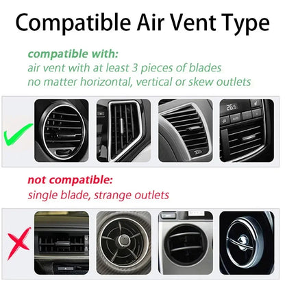 Car Phone Holder Bracket Accessories Interior Auto Air Outlet Cellphone Support Parts Phone Stand Base Fixing Clip