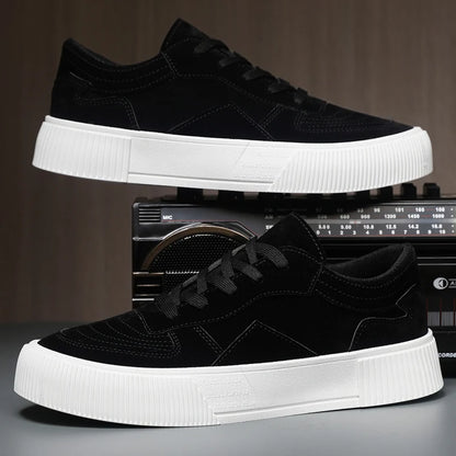 Men's Sneakers Fashion Flat Shoes for Man High Quality Casual Shoes for Men Classical Cosy Comfortable Wear-resistant Pure Color