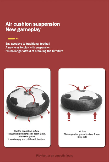 1 Pcs Battery Type Electric Light Air Cushion Indoor Parent Child Exercise Suspended Football