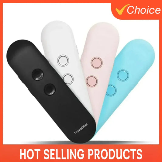 Mini T4 AI Smart Translator Pen – Wireless, Two-Way Bluetooth Voice Translator for 40+ Languages (Real-Time Translation)