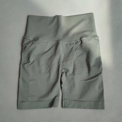 Seamless Shorts for Women Yoga Shorts Push Up Booty Workout Gym Shorts Fitness High Waist Sports Short Women Clothing