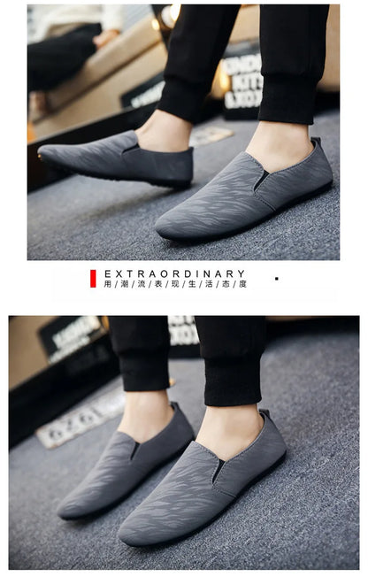 Shoes for Man New Men Fashionable Canvas Breathable Flat Bottomed Walking Shoes with Lightweight Sports Shoes Men's Sneakers