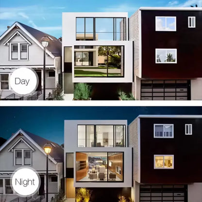 Unidirectional mirror window film protection insulation glass film privacy home window balcony sunscreen sticker