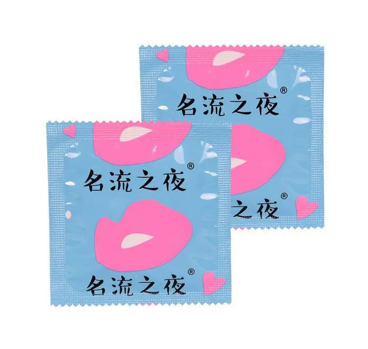 PERSONAGE 100pcs Natural Latex Condom NO OIL Fruity Taste Oral Condom Ultra Thin Smooth Penis Sleeve Safer Contraception for Men