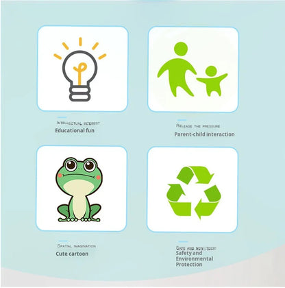 20/50pcs Solid Color Jumping Frog Plastic Bouncing Frog Jumping Frog Children Educational Toy,Gift for Kids Party Favors