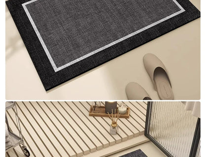 Bathroom Mat Absorbent Floor Mats Bath Carpet Soft Diatom Mud Non-slip Rug Toilet Doormat Entrance Door Коврик для ванной 욕실 매트