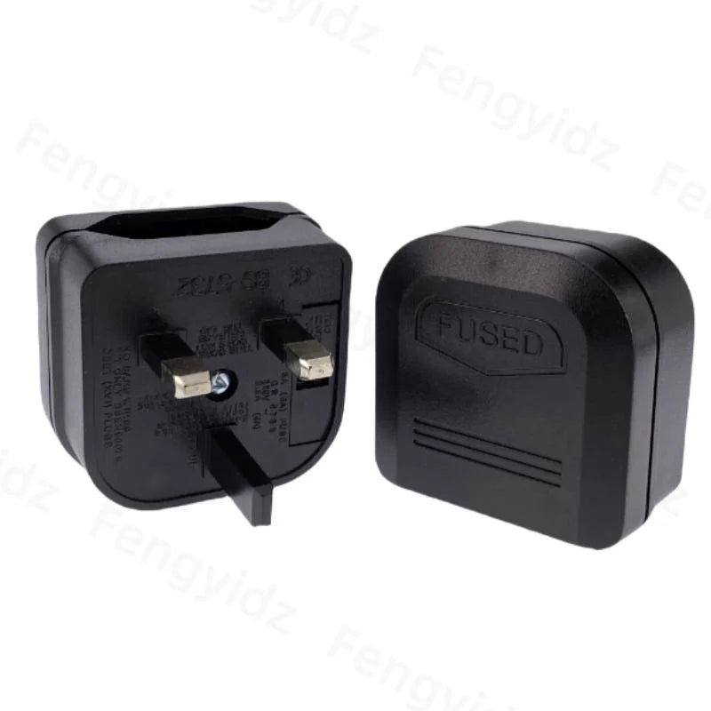 1Pc European Euro EU 2 Pin to UK 3Pin Power Socket Travel Plug Adapter Converter New