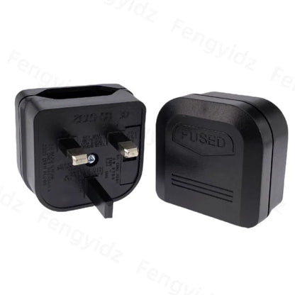 1Pc European Euro EU 2 Pin to UK 3Pin Power Socket Travel Plug Adapter Converter New