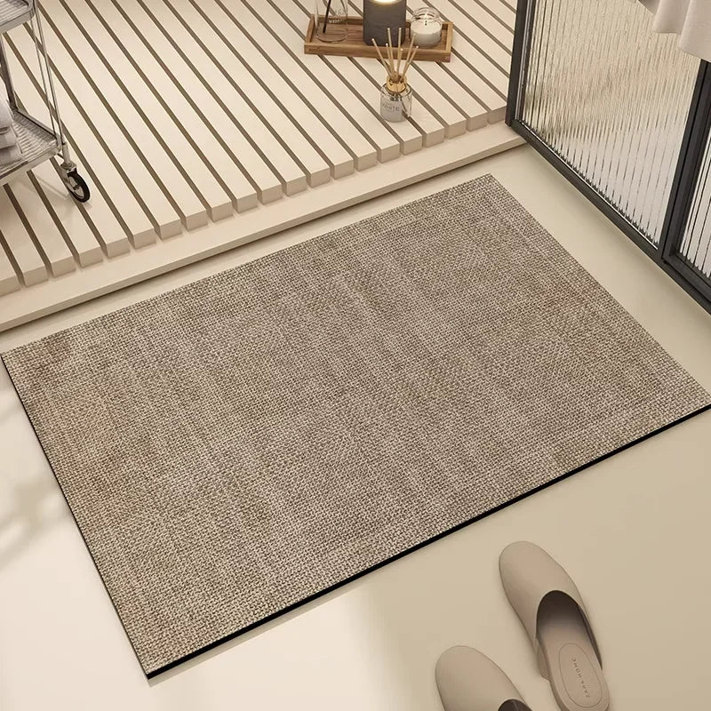 Bathroom Mat Absorbent Floor Mats Bath Carpet Soft Diatom Mud Non-slip Rug Toilet Doormat Entrance Door Коврик для ванной 욕실 매트