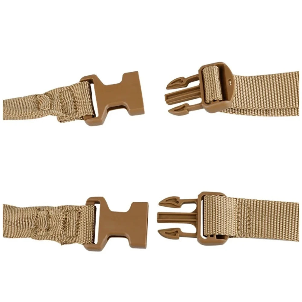 2025 Outdoor Tactical Harness Single-Point CS Gun Rope Diagonal Safety Rope Unisex Camouflage Tactical Belt for Hunting Sports