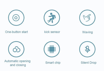 Kitchen Trash Bin 13L Bathroom Touch Trash Can In The Toilet Smart Garbage Bucket Waste Bins Dustbin Smart Trash Can Kitchen