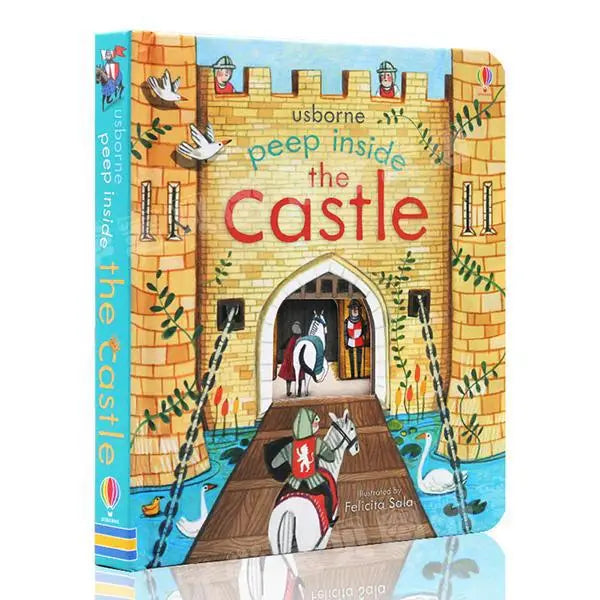 Peep Inside Usborne Book English Educational Picture Books for Kids Children Fairy Tale Learning Gifts