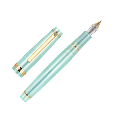 Jinhao 82 Fountain Pen Acrylic Ink Pen Spin Golden sliver clip 0.5mm F Nibs classic Business Office School Supplies Writing Pen
