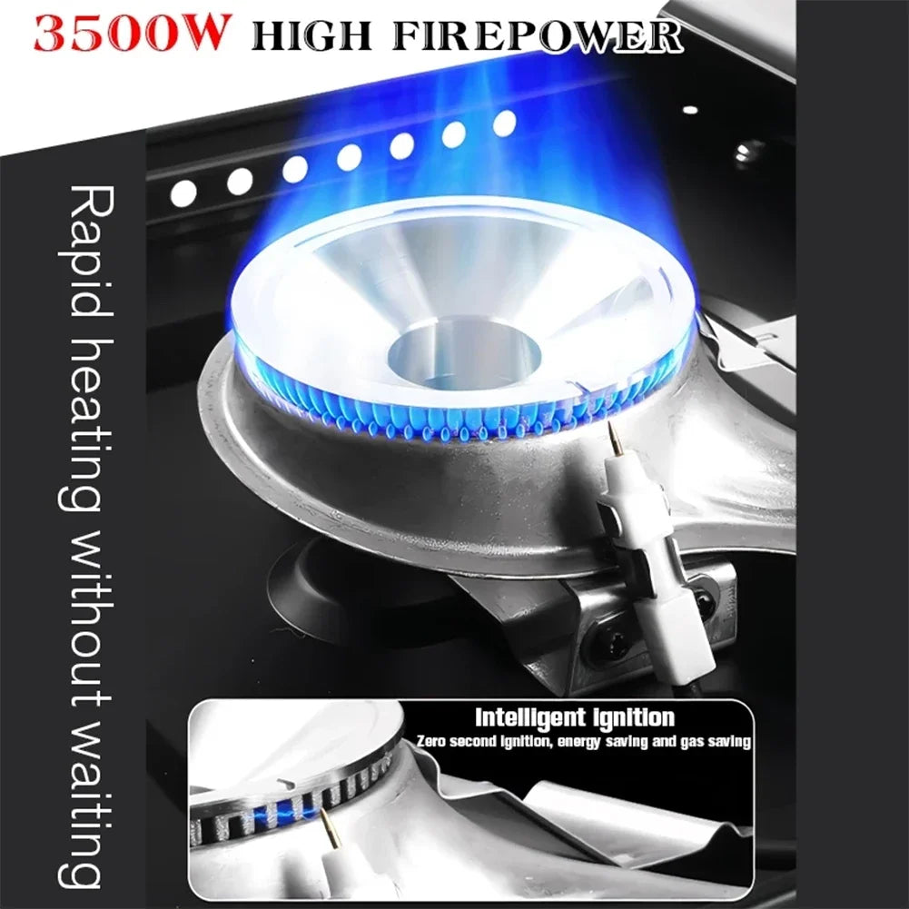 Camping Gas Stove Single Burner Camping Stove Automatic Ignition Cassette Stove Portable Gas Burner for Indoor Outdoor Cooking