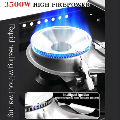 Camping Gas Stove Single Burner Camping Stove Automatic Ignition Cassette Stove Portable Gas Burner for Indoor Outdoor Cooking