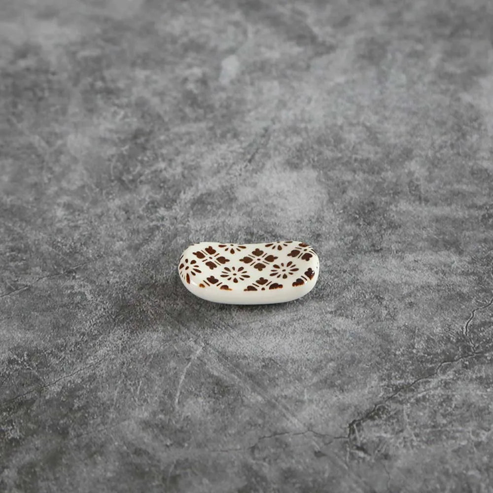 Kitchen Tools Rest Ceramic Chopsticks Stand Chopsticks Holder Tableware Chopsticks Spoon Rack