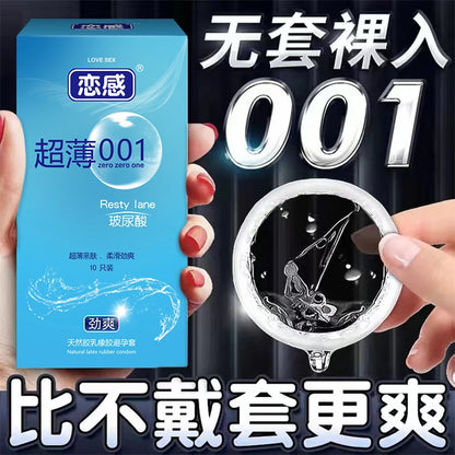 30pcs Ultra Thin Condoms For Men Delay Ejaculation Intimate Condone Hyaluronic Acid 0.01 Slim condom Natural Latex Penis Sleeve
