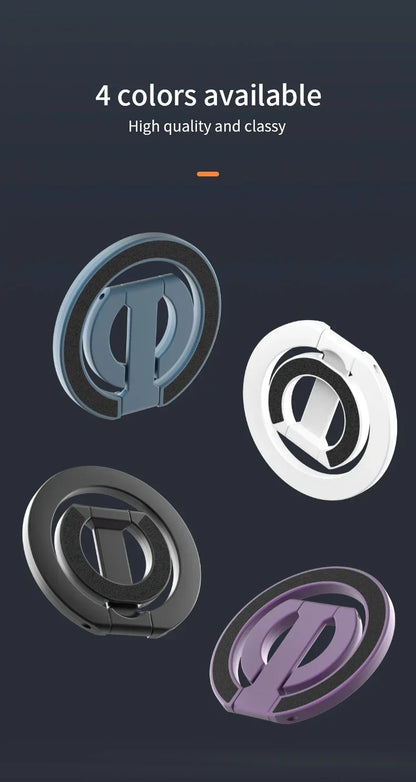 For MagSafe Double Sided Magnetic Phone Ring Holder Portable Folding Cellphones Stand Phone Accessories Support Bracket Grip