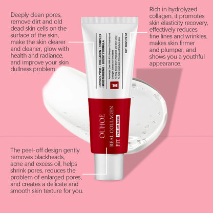 قناع تقشير الكولاجين، قناع تغليف الكولاجين الليلي، قناع ترطيب الكولاجين المتحلل، العناية بالبشرة الكورية