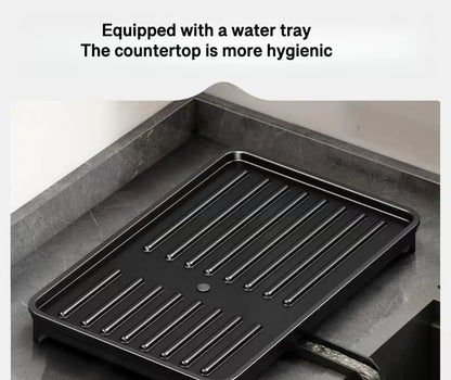 Kitchen drain rack dish rack household utensils knives and forks storage racks Tabletop drying bowl rack kitchen organizer