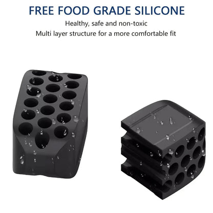 Jawline Exerciser for Man and Woman Silicone Jaw Exerciser Gum Tablets Jaw Trainer & Jaw Exerciser Shaper for Beginner, Intermed