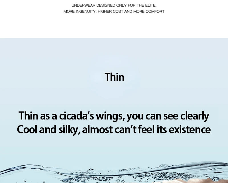 1pc Mens Boxers Shorts Ice Silk Men Panties Seamless Sexy Underwear Man Underpants Panties Male Antibacterial Breathable Briefs