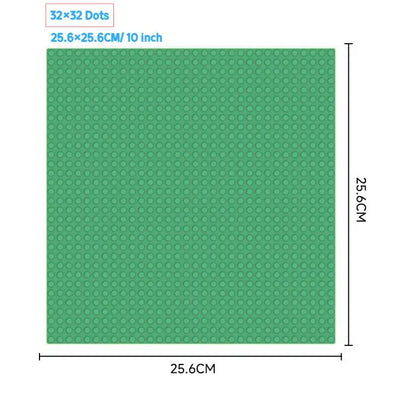 32x32 Styles Base Plate MOC Classic Building Blocks DIY Small Size Bricks Baseplate Parts for City Figures Children Toys