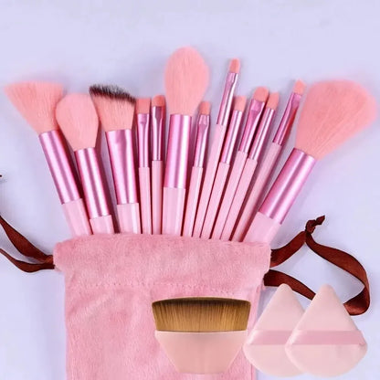 Professional Makeup Brush Set - Soft Fluffy Cosmetic Brushes for Foundation, Powder, Eyeshadow & Blending , Beauty Tools