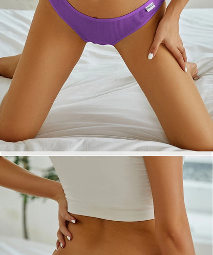 FINETOO 3PCS/Set M-XXL Women Sexy Cotton Panties Underwear Female Underpants Woman Briefs Cotton Pantys Girl Intimates Lingerie