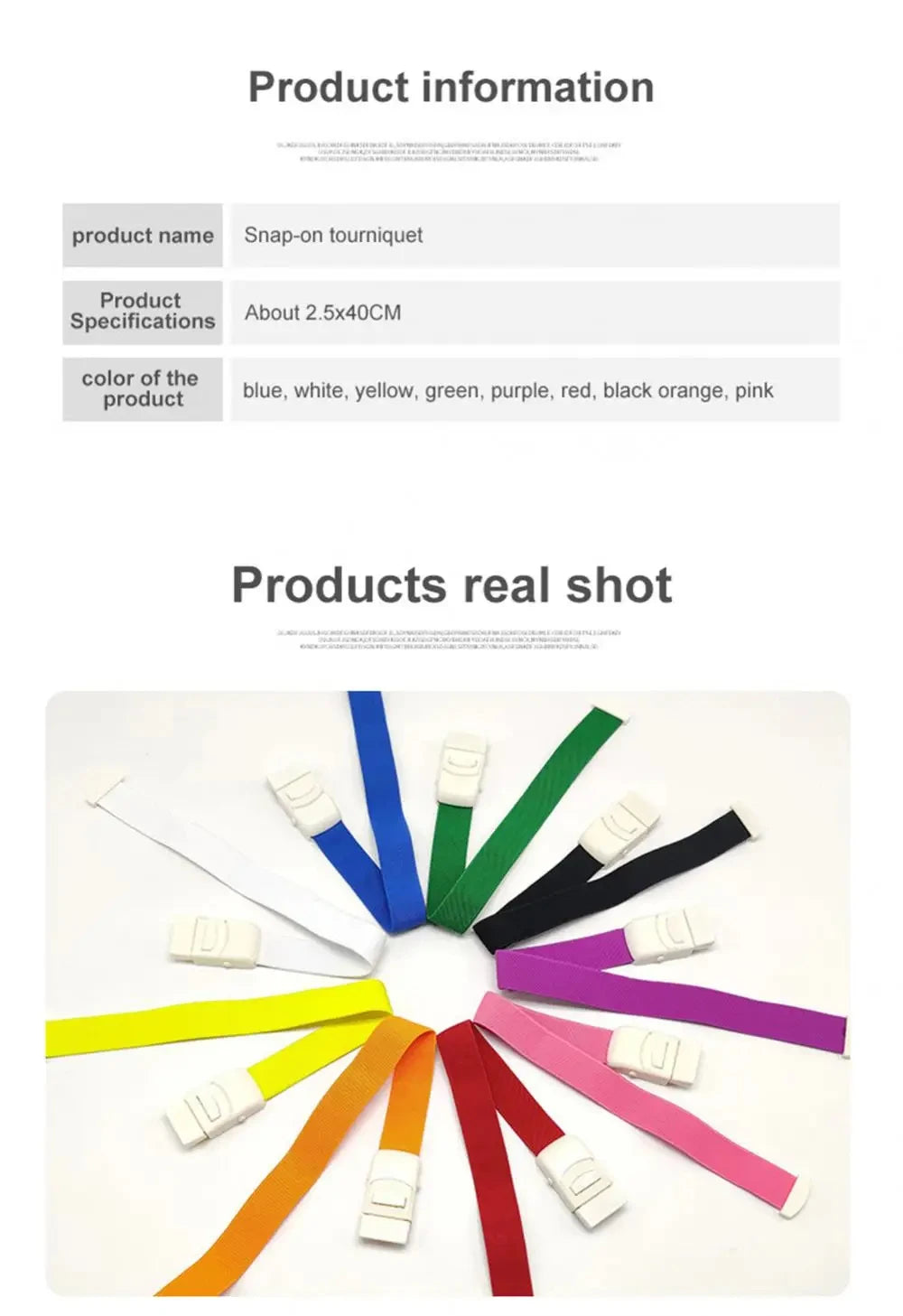 Medical Tourniquet First-Aid Turnstile Buckle Outdoor Camping Survival Gear Emergency Carabiner Tourniquet Nursing Rescue Tools