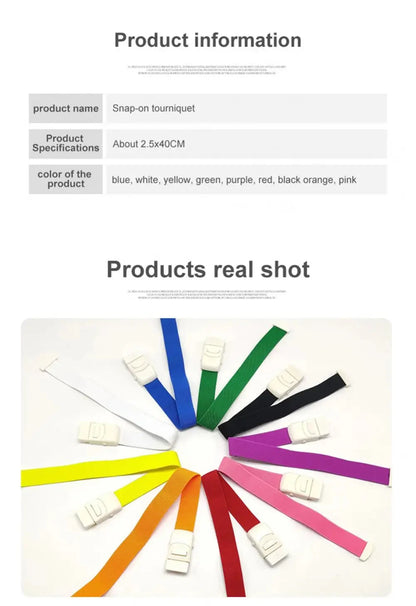 Medical Tourniquet First-Aid Turnstile Buckle Outdoor Camping Survival Gear Emergency Carabiner Tourniquet Nursing Rescue Tools