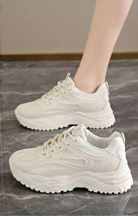 Sneakers Shoes for Women Sports Woman Footwear High on Platform Athletic New Arrival 2024 A Daily Routine 39 Aesthetic Deals In