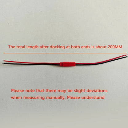 20pcs  Male&Female Connector JST Plug Cable  DIY 2 Pin Connectors Terminals