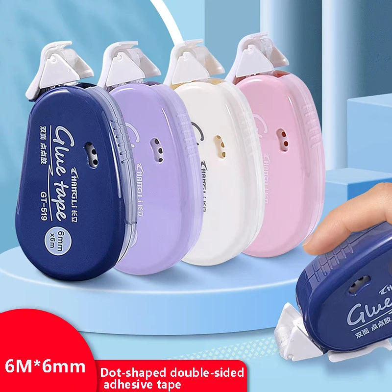 Double Sided Adhesive Dots Glue Tape - Perfect For Scrapbooking Collage Photo ， Journaling & Crafts ，School Stationery Supplies