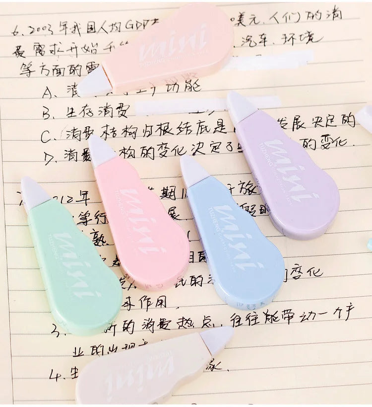 Cute Kawaii Macaron Correction Tape Altered Tools School Office Corrector Stationery Kids Sweet Novelty Supplies