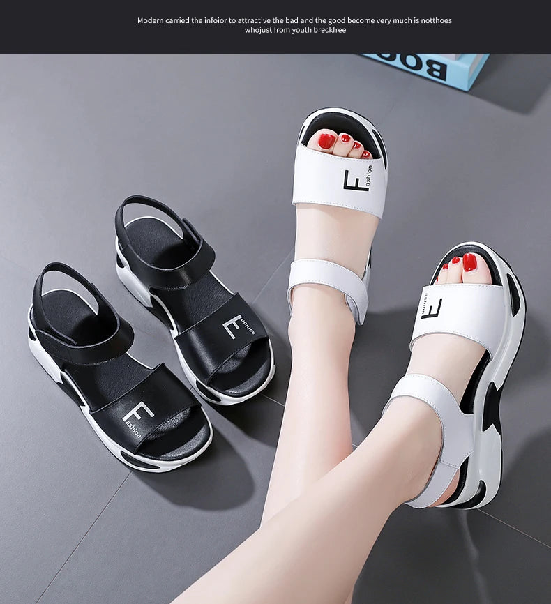 Shoes For Women Sandals Fashion Women Shoes Casual Heighten Comfortable Breathable Walking Sneakers Platform Ladies Shoes