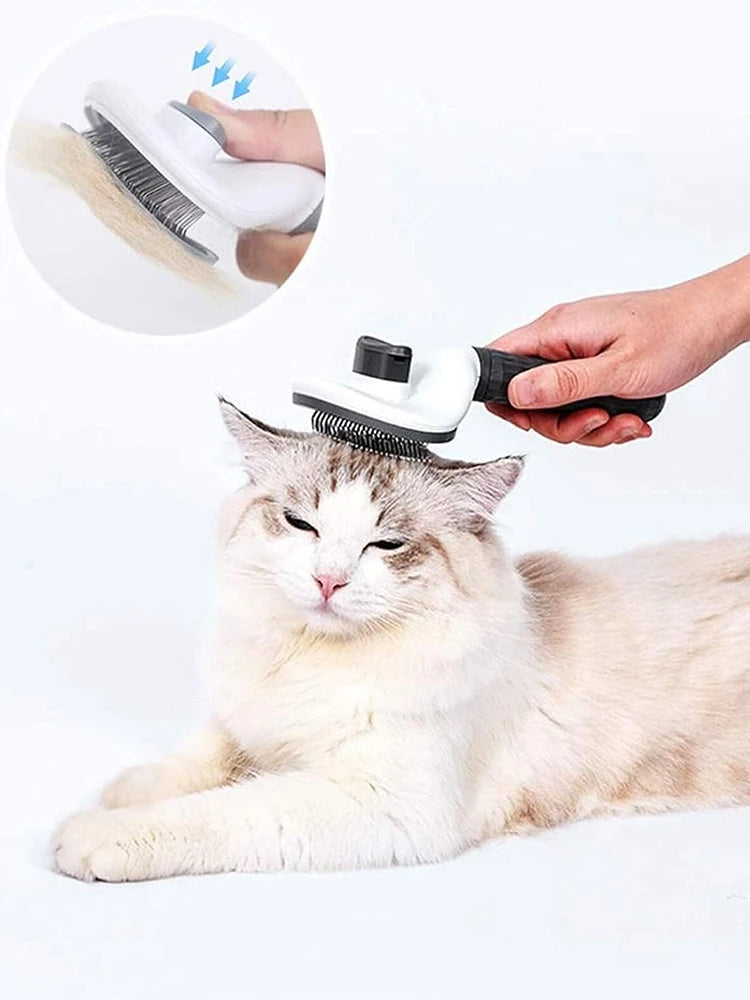 Pet for dog combing special comb long-haired dog to remove floating hair needle comb pet dog combing brush pet supplies