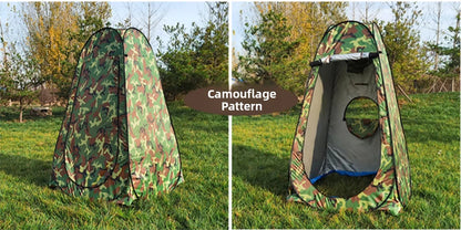 خيمة استحمام خارجية محمولة، خيمة طاقة سميكة، مرحاض متنقل، غرفة تغيير الملابس، عزل حراري، كاميرا، معدات سفر