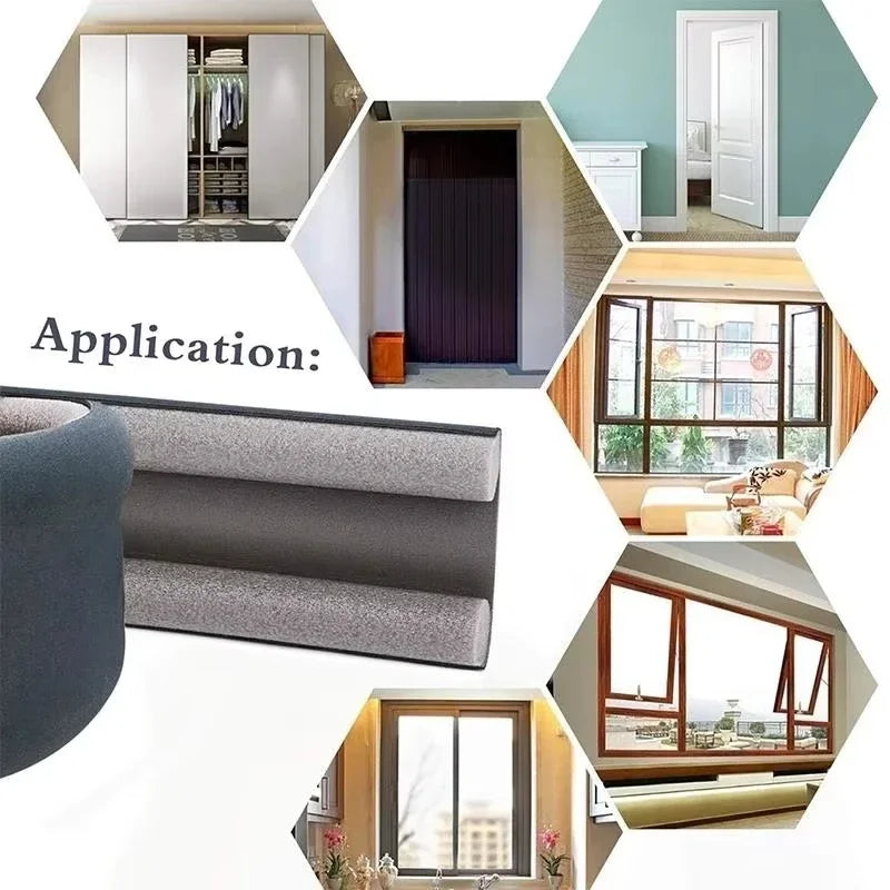 1pc Door Sealing Strip, Door Bottom Seal Strip, Soundproof Door And Window Gap Windshield Strip, Heat Preservation And Dustproof