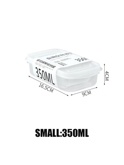 Kitchen Food Sealed Crisper Containers Fresh Fruit Vegetables Steak Meat Storage Box Refrigerator Organizer Accessories