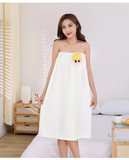 Bath Towel Household Women Wearable Wrap Adults Absorb Water Quick Dry  Skirt Long Style Bathroom Washable Bathrobe Sexy Towels