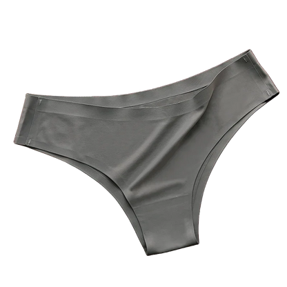 New 4PCS/Set Seamless Panties Women Sexy Underwear Ice Silk Underpants Low Waist G-string Female Soft Solid Ultra-thin Briefs