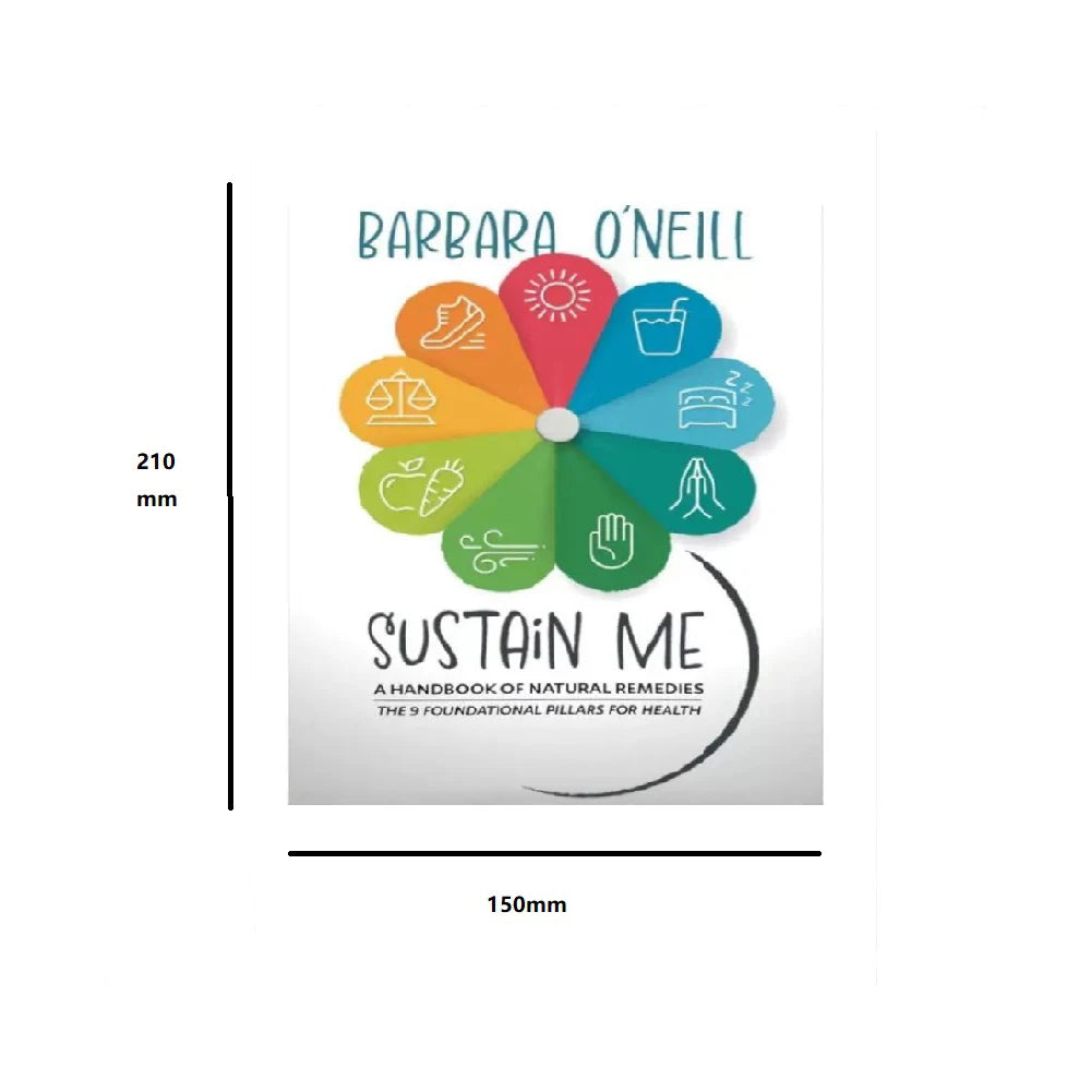 Sustain Me By Barbara O'Neill A Handbook of Natural Remedies Books for Health Guide Book Natural Herbal Remedies Lost Collection