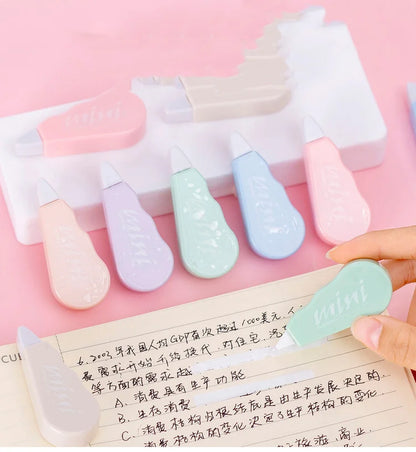 Cute Kawaii Macaron Correction Tape Altered Tools School Office Corrector Stationery Kids Sweet Novelty Supplies