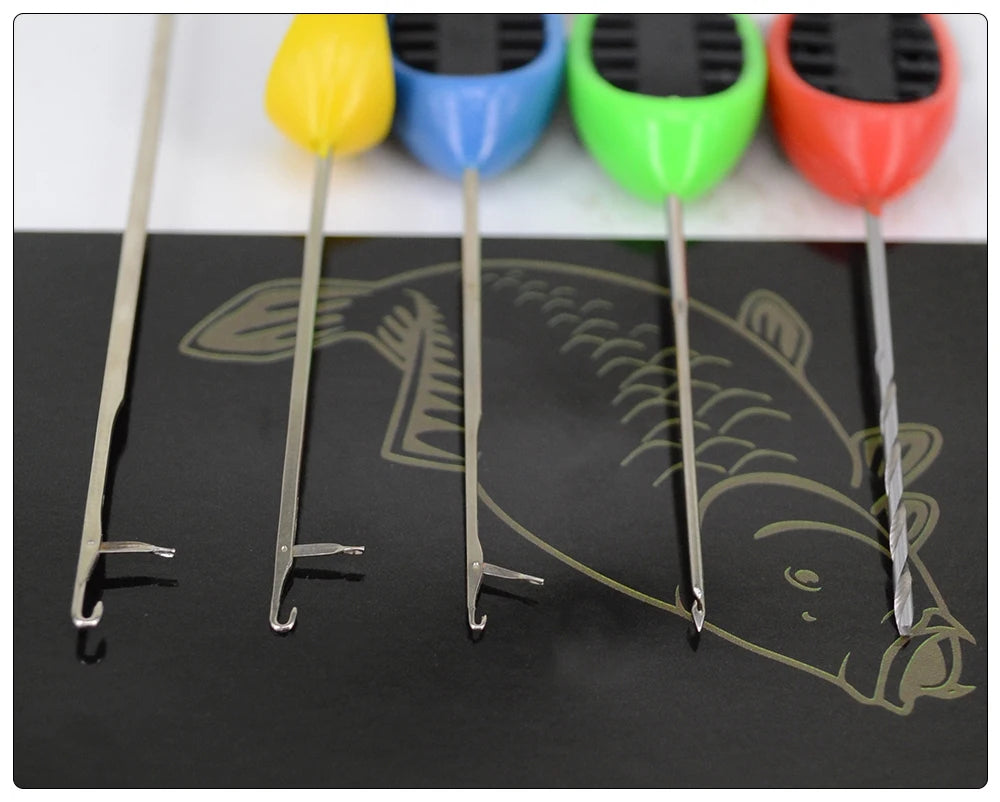 مجموعة إبر طُعم صيد سمك الشبوط من Hirisi، أدوات ربط خطافات صيد سمك الشبوط، أدوات صنع وصلات، ملحقات صيد BT11