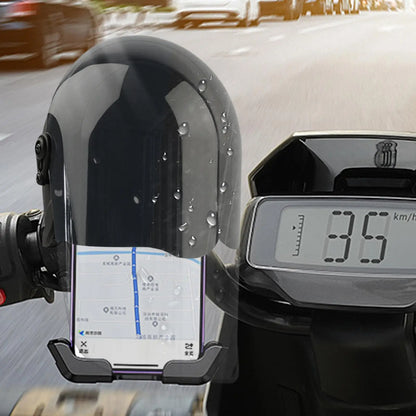 Cell Phone Rain Cover Motorcycle Phone Sunshade Screen Waterproof Visor Sun Hat Phone Mount Sun Shade Extended Sun Visor Helmet