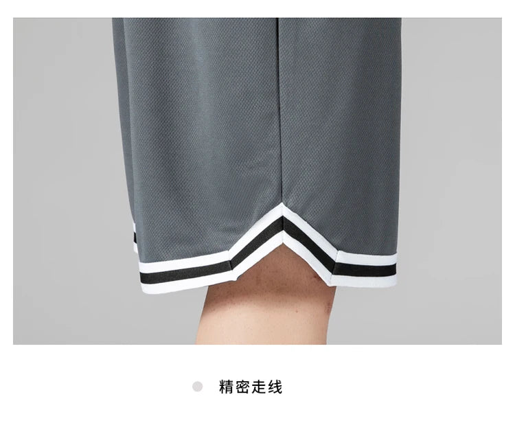 Men's Quick-Dry Running Shorts Summer Lightweight Gradient Athletic Training Shorts for Basketball, Gym & Outdoor Sports